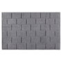 Mijölnir Alfombrilla de baño Tile - Grey